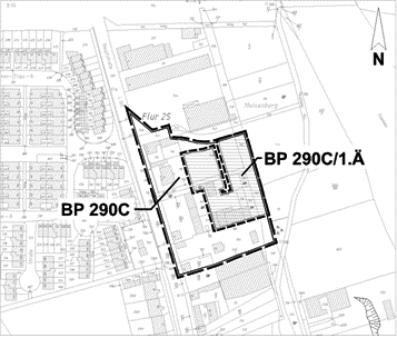 Lageplan BP 290C 1.Ä.