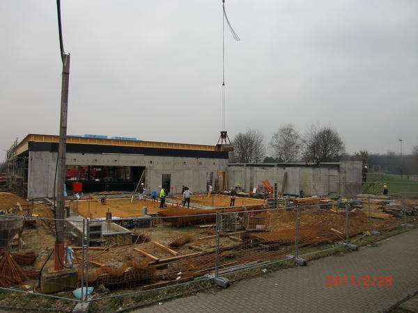 Baufortschritt 02-Feb-2011